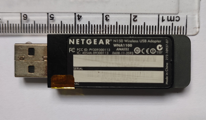 Netgear wna1100 Atheros ar9271 2.4 GHz USB WIFI adapter Used